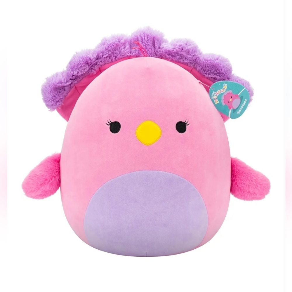 Squishmallows Sweetpea Peacock